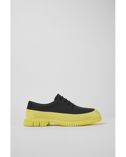 camper yellow shoes