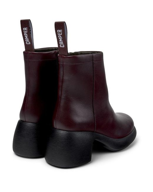 Camper Purple Ankle Boots