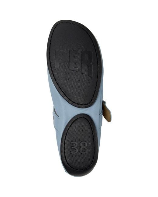 Camper Blue Ballerinas