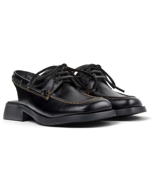 Camper Black Clogs