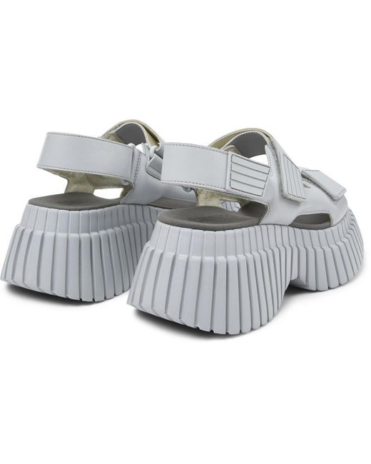 Camper Gray Sandals