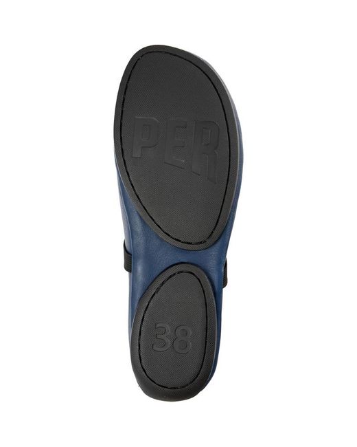 Camper Blue Ballerinas