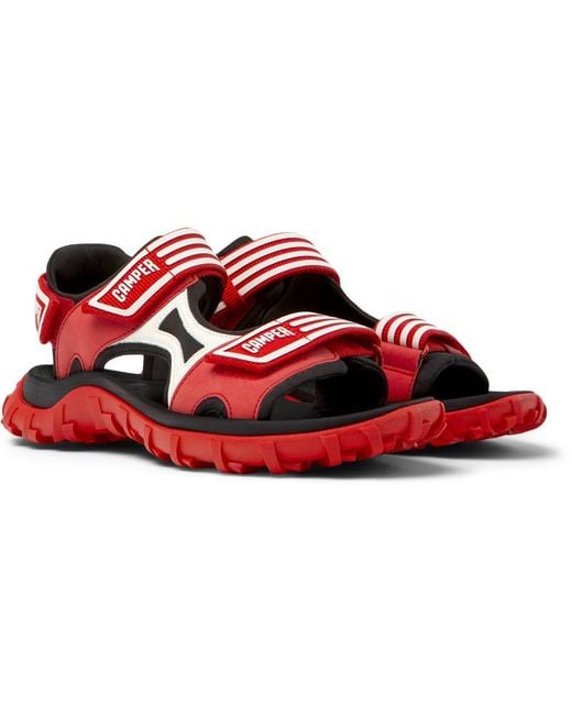 Camper Red Drift Trail Sandal