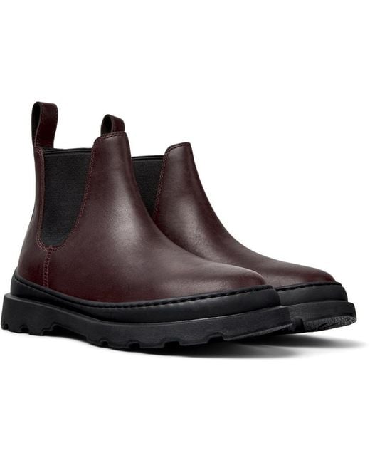 Camper Brown Ankle Boots