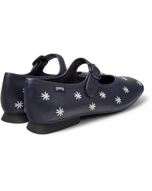 Camper Blue Ballerinas