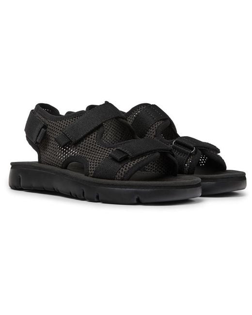 Camper Black Sandals