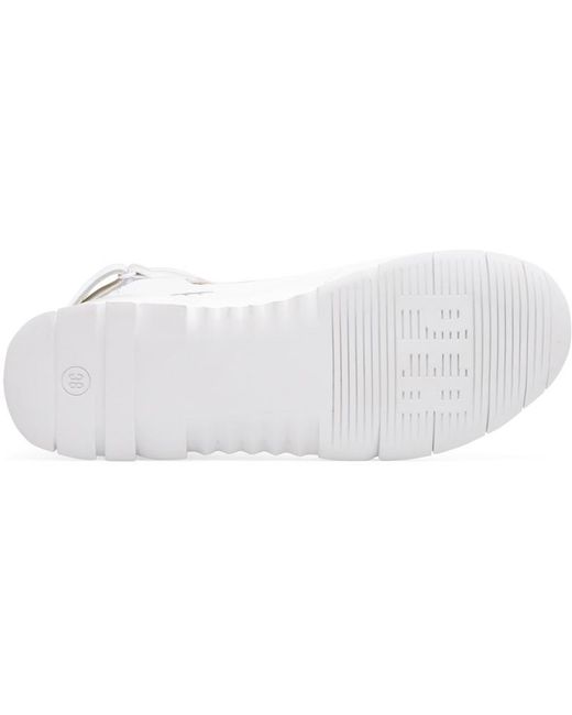 Camper White Ankle Boots