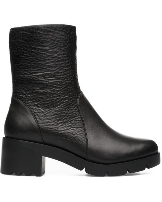 Camper Black Ankle Boots