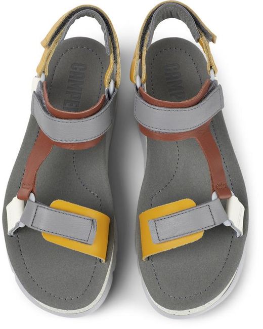 Camper Metallic Sandals