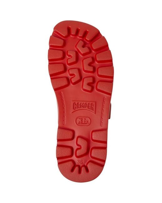 Camper Red Sandals