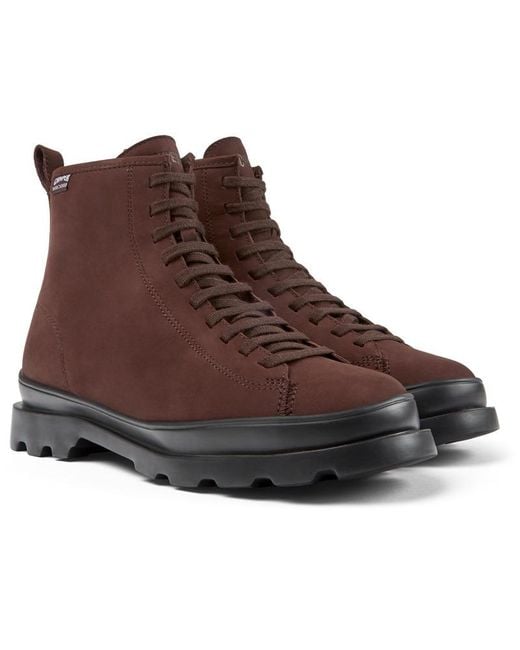 Camper Brown Ankle Boots