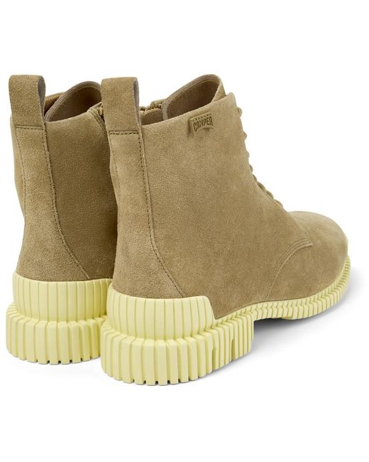 Camper Natural Ankle Boots