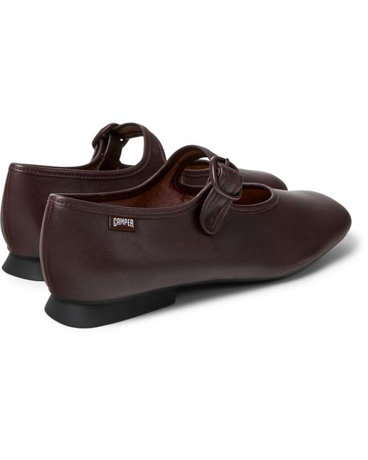 Camper Brown Ballerinas