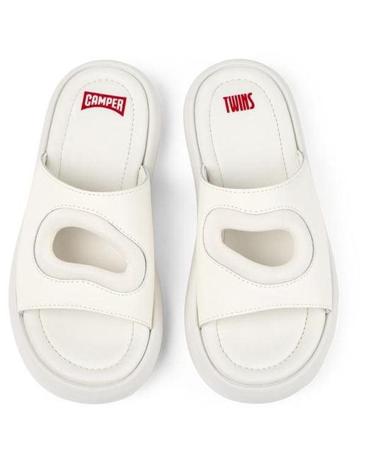 Camper White Twins
