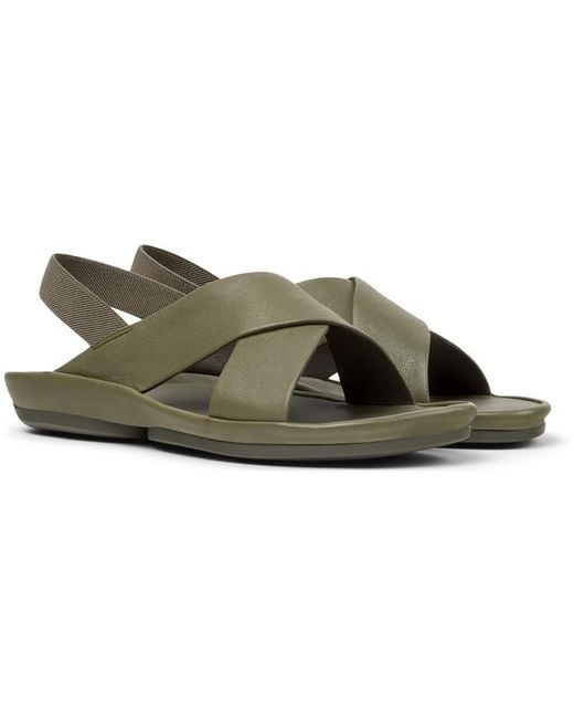 Camper Green Sandals