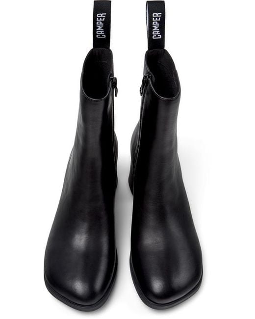 Camper Black Ankle Boots
