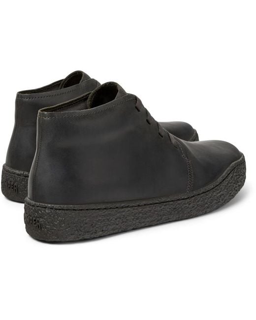 Camper Black Lace-Up Boots for men