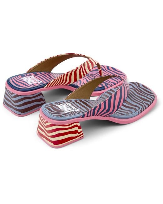 Camper Purple Sandals