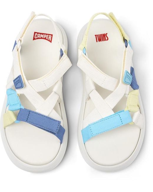 Camper Blue Twins