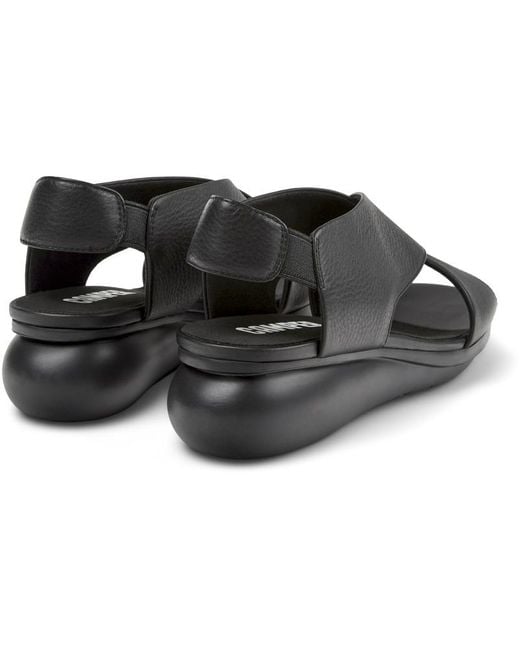 Camper Black Sandale