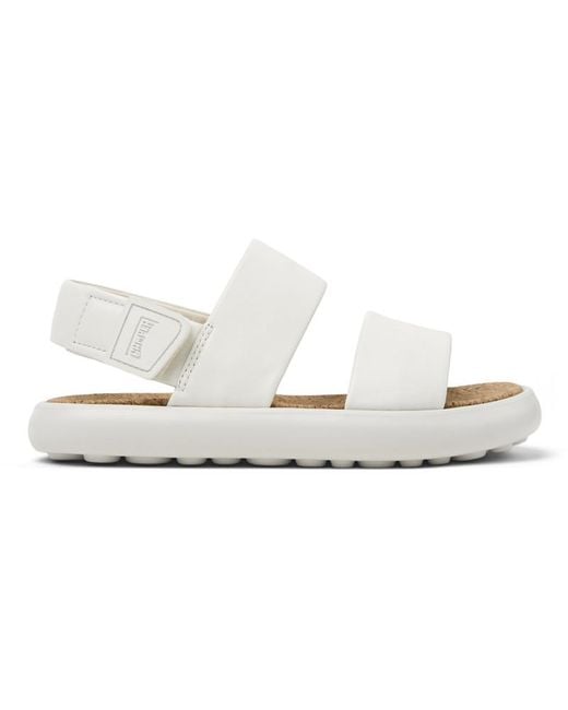 Camper White Sandals