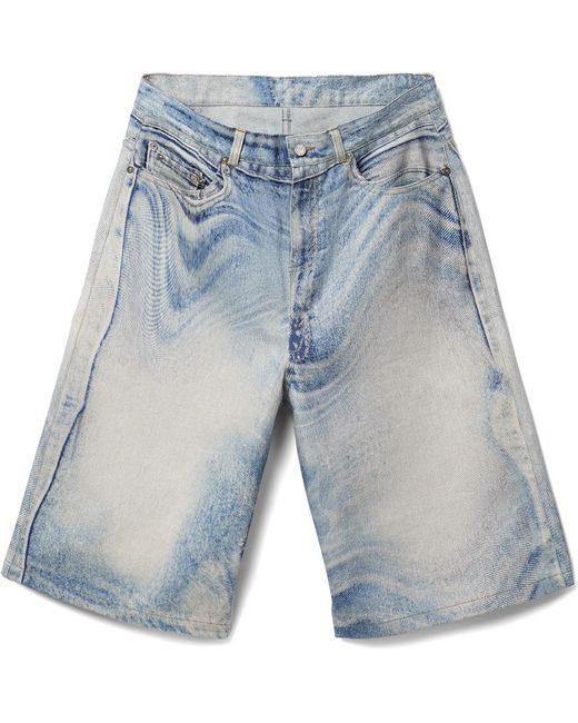 Camper Blue Denim Shorts