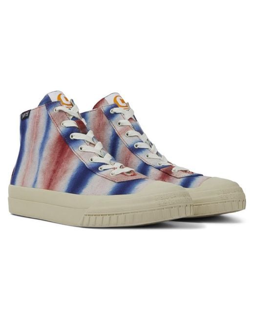 Camper Blue Ankle Boots