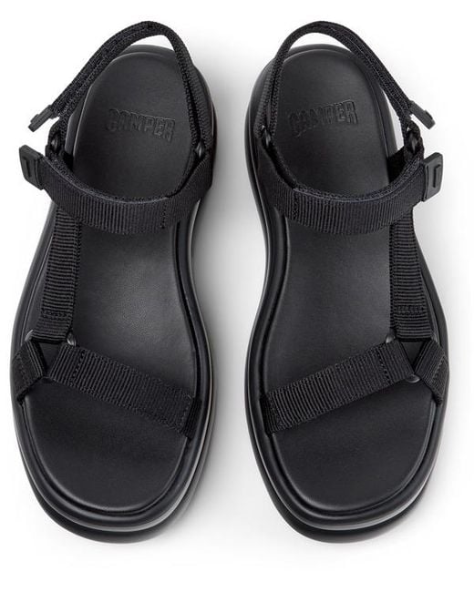 Camper Black Sandals