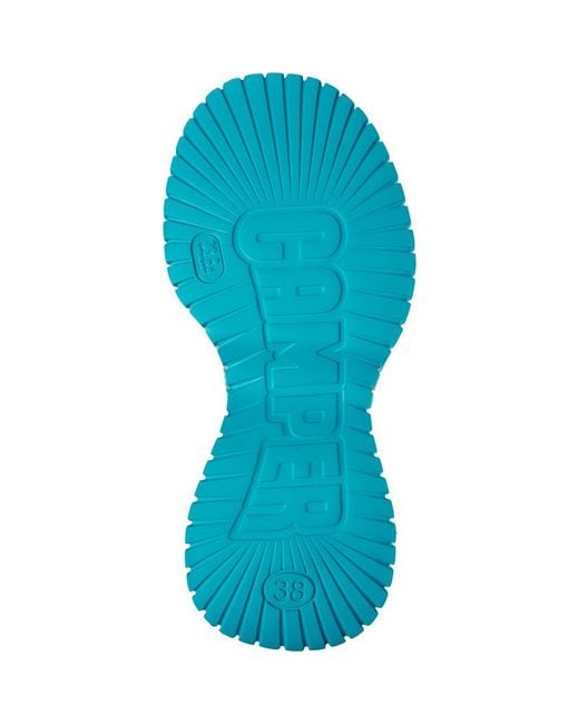 Camper Blue Bcn Platform Boot