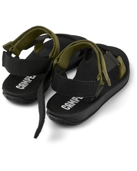 Camper Black Sandals for men