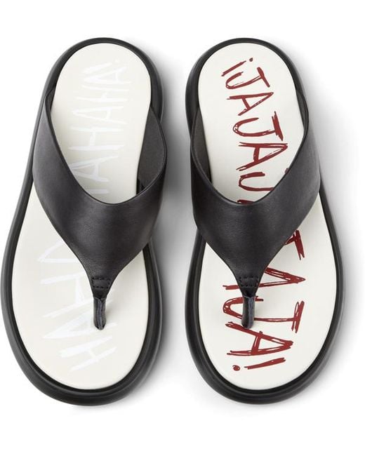 Camper Black Sandals