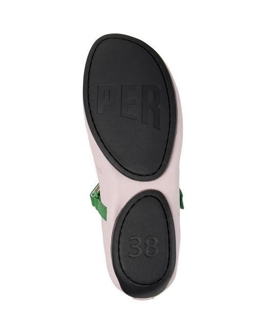 Camper White Ballerinas