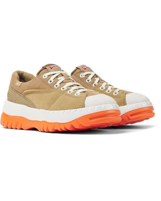 Camper White Teix