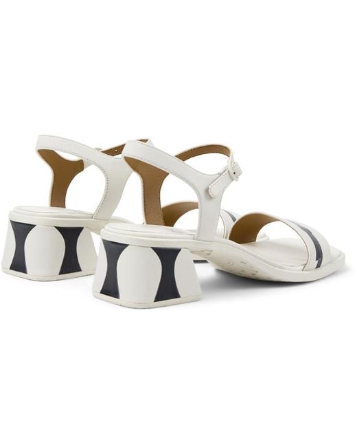 Camper White Sandals