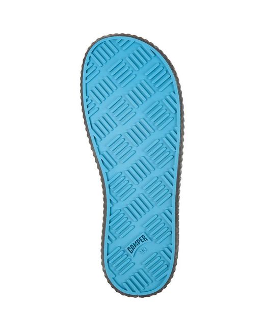 Camper Blue Ankle Boots