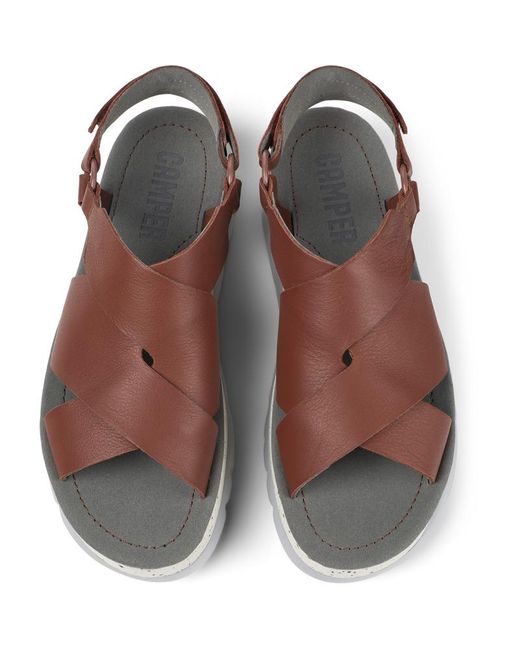 Camper Brown Sandals