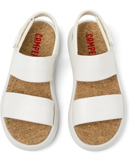 Camper White Sandalen