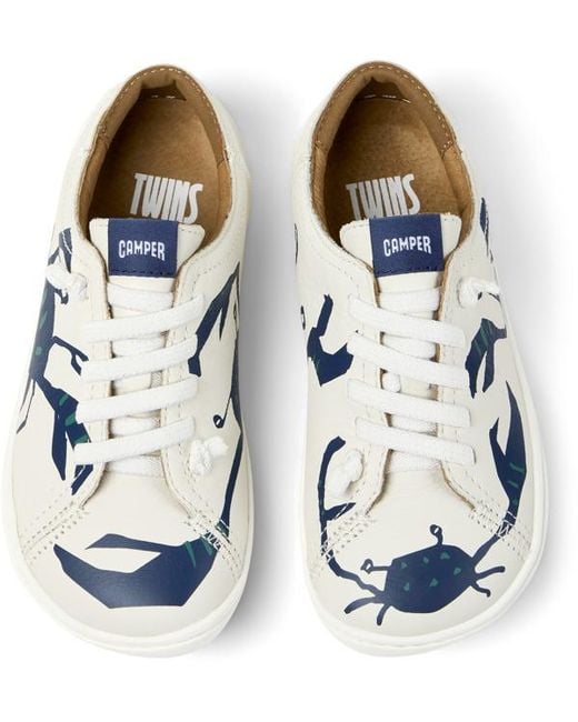 Camper White Twins