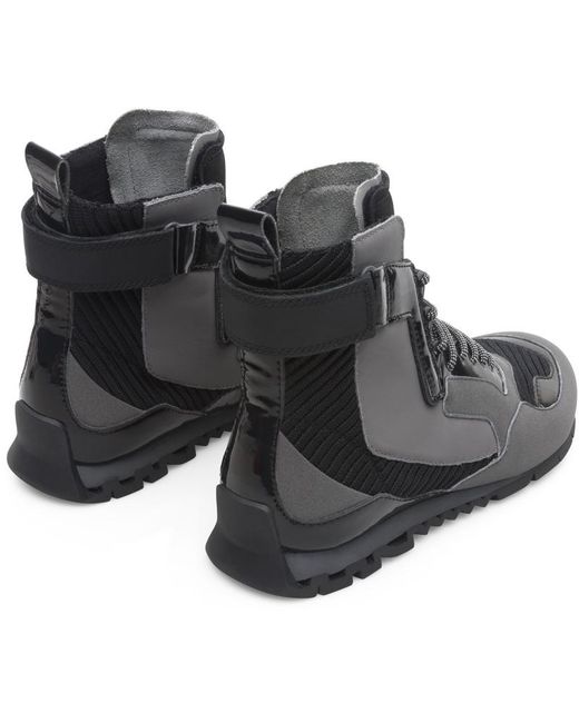 Camper Black Ankle Boots