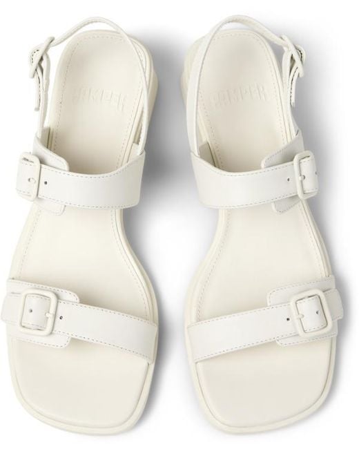 Camper White Kora Sandal