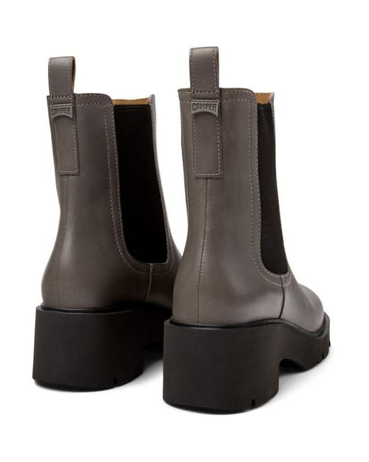 Camper Black Stiefel