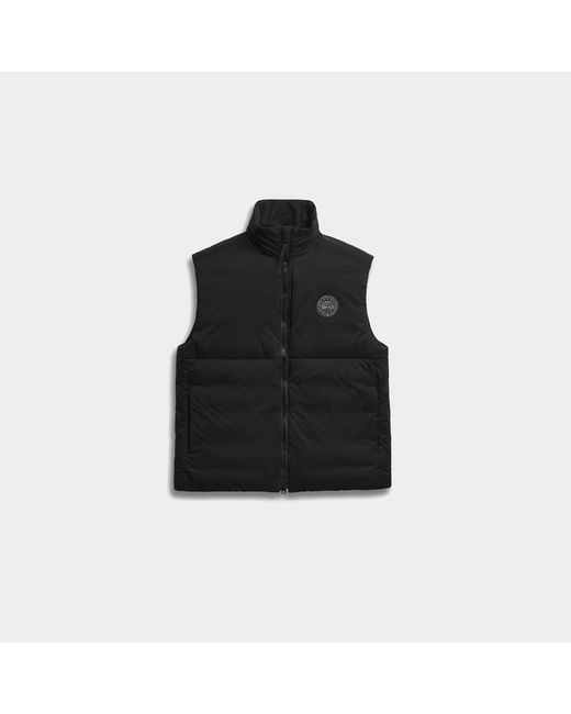 Canada Goose Black Lodge Vest Disc for men