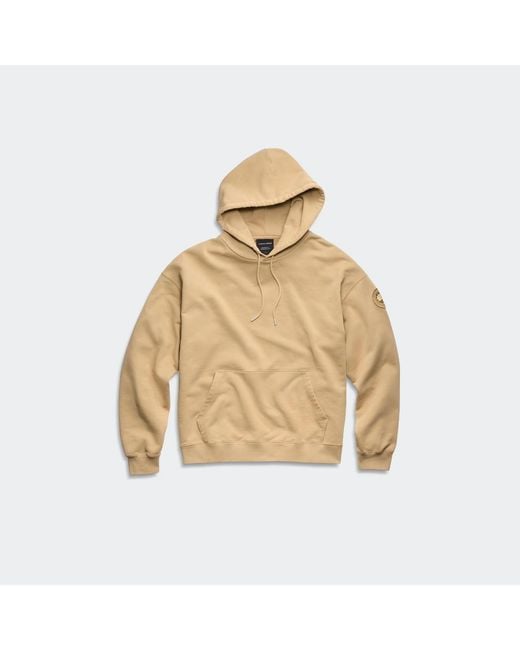 Canada Goose Natural Rove Hoodie Tonal Disc for men