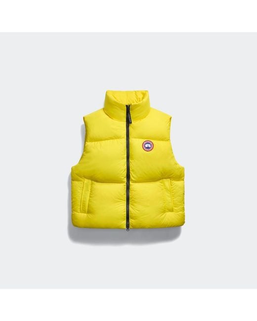Canada Goose Yellow Fallon Puffer Vest