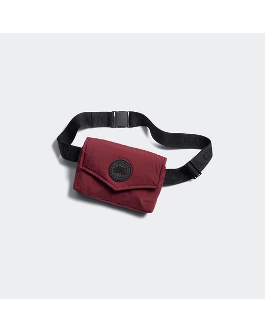 Canada Goose Red Enduraluxe Mini Waist Pack