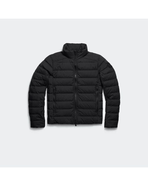 Canada Goose Black Crofton Enduraluxe Jacket for men