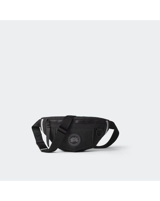 Canada Goose Label Waist Pack in Black for Men Lyst UK