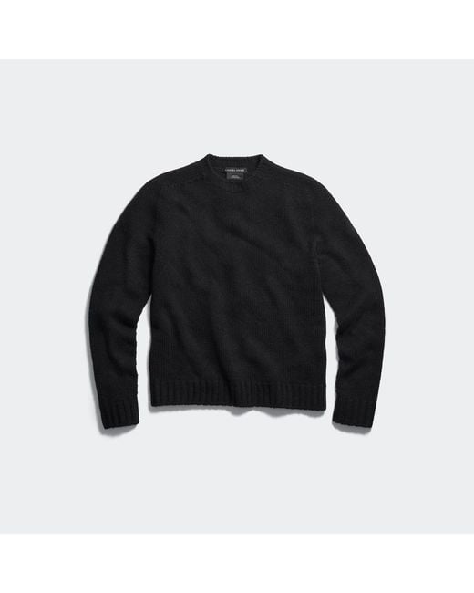 Canada Goose Black Easton Knit Crew for men