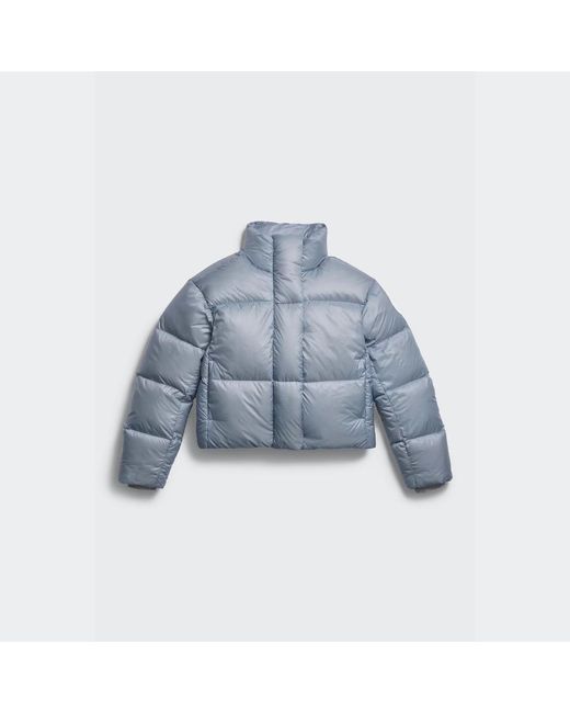 Canada Goose Blue Cypress Cropped Puffer Disc