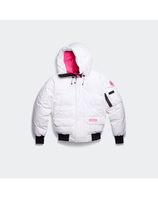 Canada Goose White Chilliwack Bomber Pop Colour for men